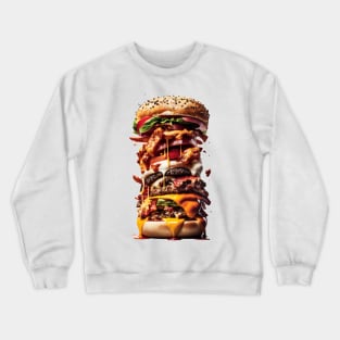 The Ultimate Hamburger Crewneck Sweatshirt